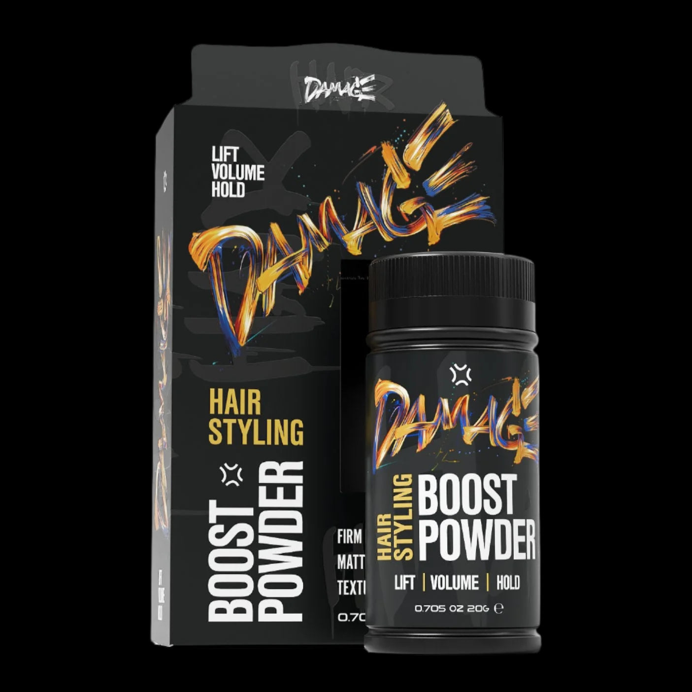 Styling Bundle: 2 Boost Texture Powder + Hair Clay - Damage Hair