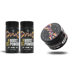 Styling Bundle: 2 Boost Texture Powder + Hair Clay - Damage Hair